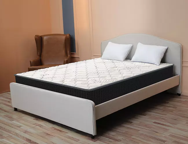 Rubberized Coir Tight Top Mattress - Spine Support